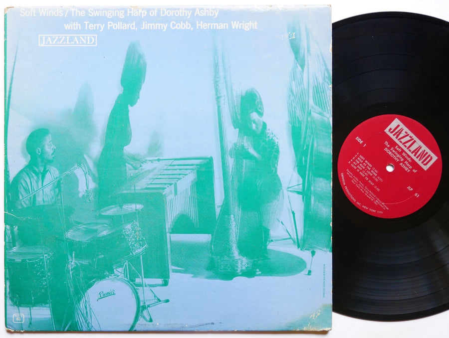DOROTHY ASHBY Soft Winds LP JAZZLAND JLP 61 MONO Terry Pollard Jimmy Cobb