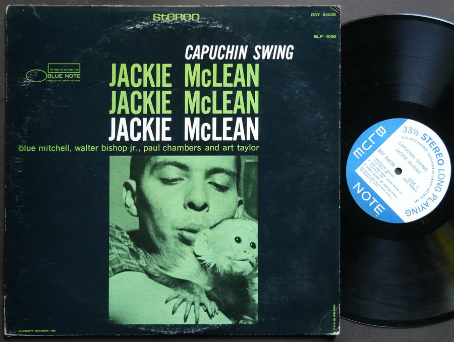 JACKIE MCLEAN Capuchin Swing LP BLUE NOTE BST 84038 US '66 LIBERTY Blue Mitchell