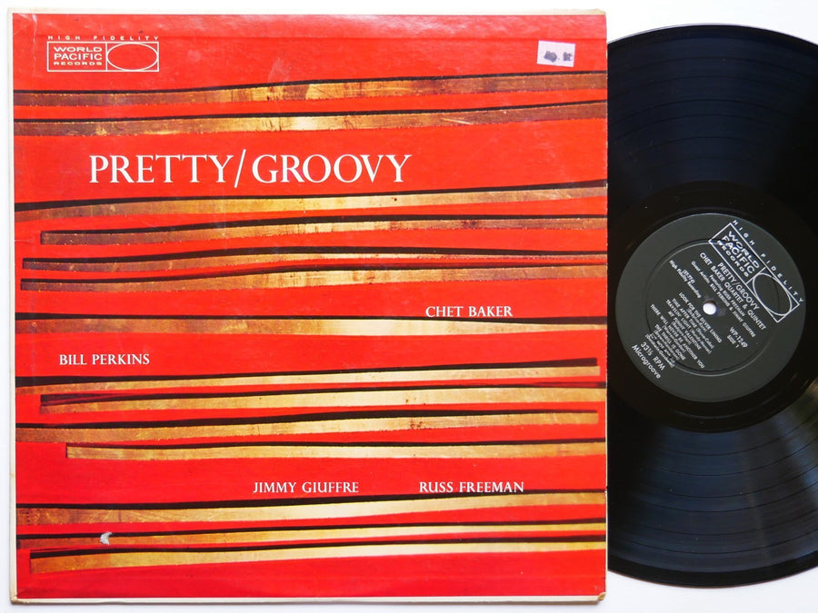 CHET BAKER Pretty / Groovy LP WORLD PACIFIC RECORDS WP-1249 US 1958 DG MONO VG+
