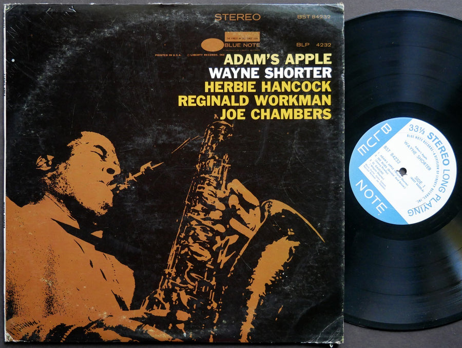 WAYNE SHORTER Adam's Apple LP BLUE NOTE BST 84232 US 1966 LIBERTY Herbie Hancock