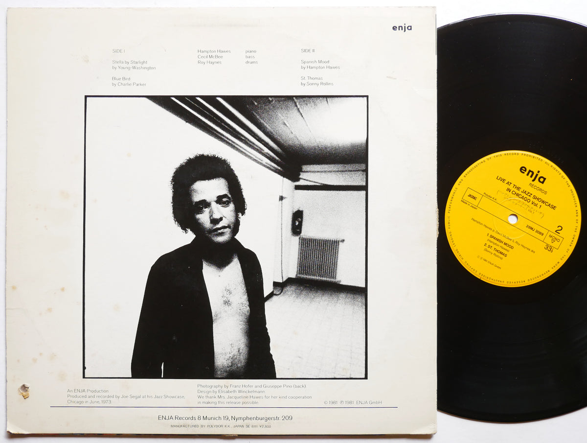 HAMPTON HAWES CECIL MCBEE ROY HAYNES ENJA 28MJ 3089 JAPAN 1981 JAZZ
