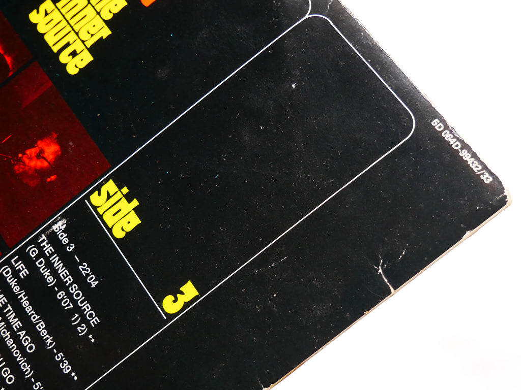 Signed by GEORGE DUKE The Inner Source 2 x LP MPS BASF 29 20912-1 GERMANY 1973