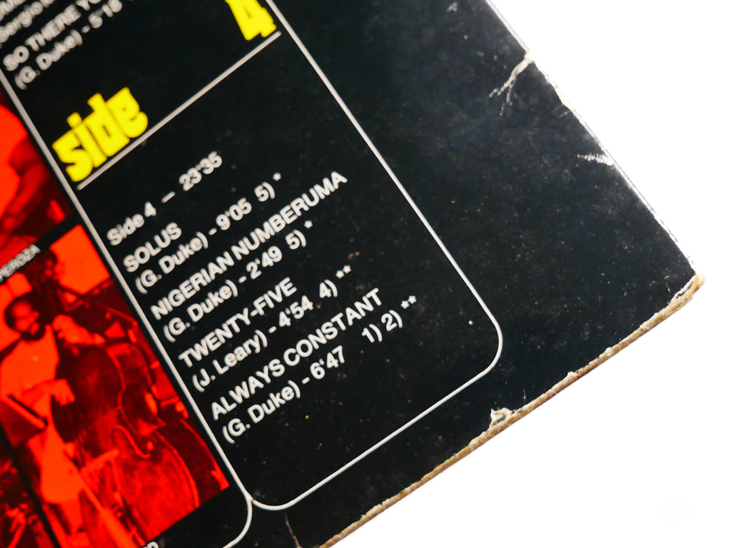 Signed by GEORGE DUKE The Inner Source 2 x LP MPS BASF 29 20912-1 GERMANY 1973