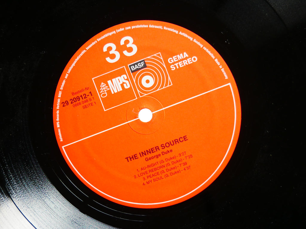 Signed by GEORGE DUKE The Inner Source 2 x LP MPS BASF 29 20912-1 GERMANY 1973