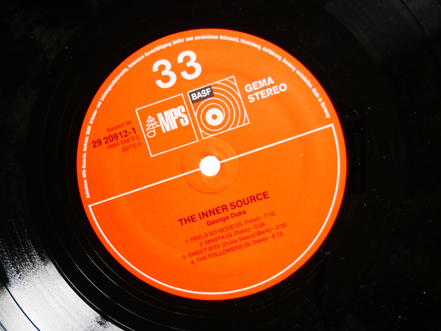 Signed by GEORGE DUKE The Inner Source 2 x LP MPS BASF 29 20912-1 GERMANY 1973