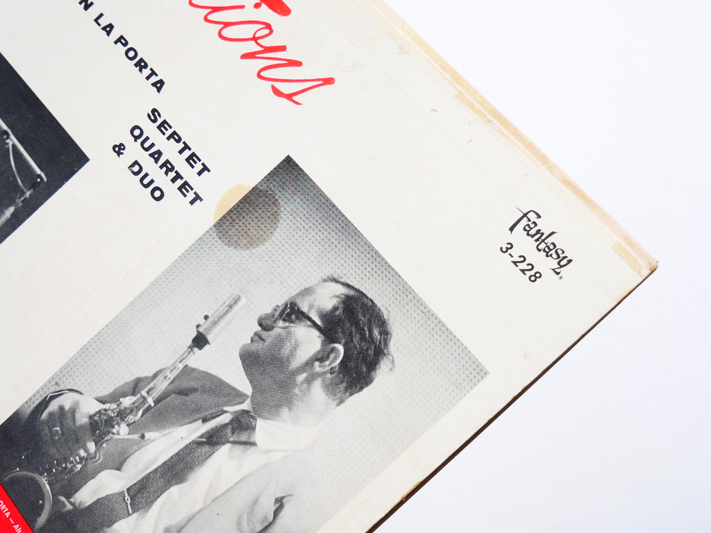 JOHN LA PORTA Conceptions LP FANTASY 3-228 US 1956 DG MONO RED WAX Lou Mucci