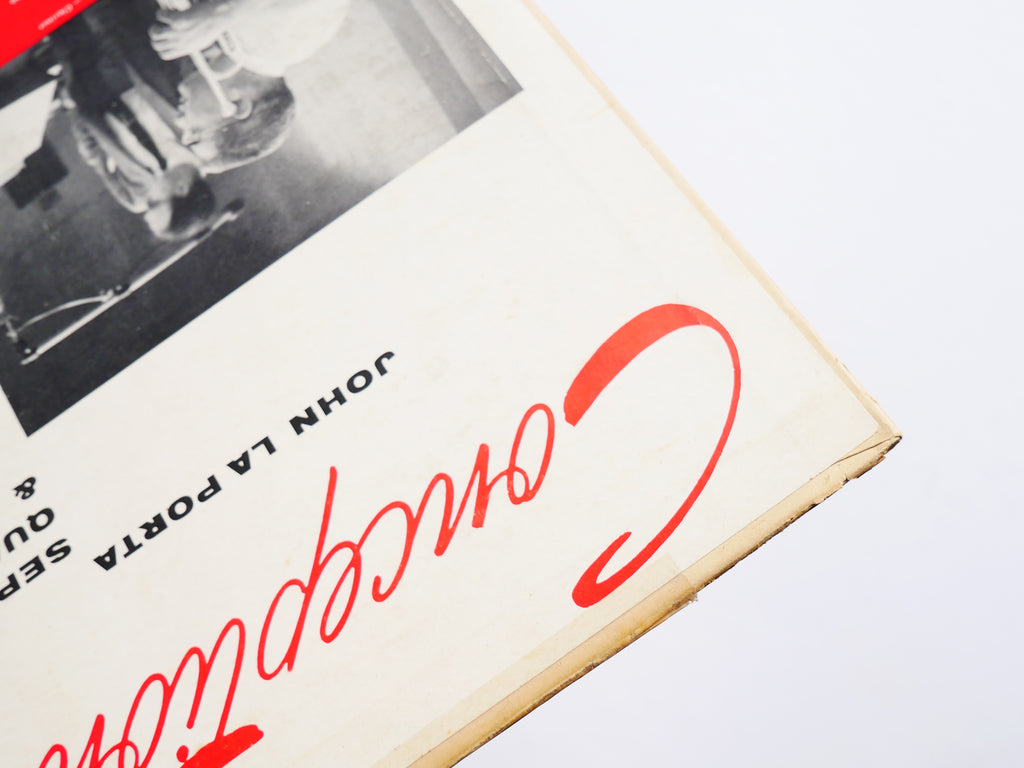 JOHN LA PORTA Conceptions LP FANTASY 3-228 US 1956 DG MONO RED WAX Lou Mucci