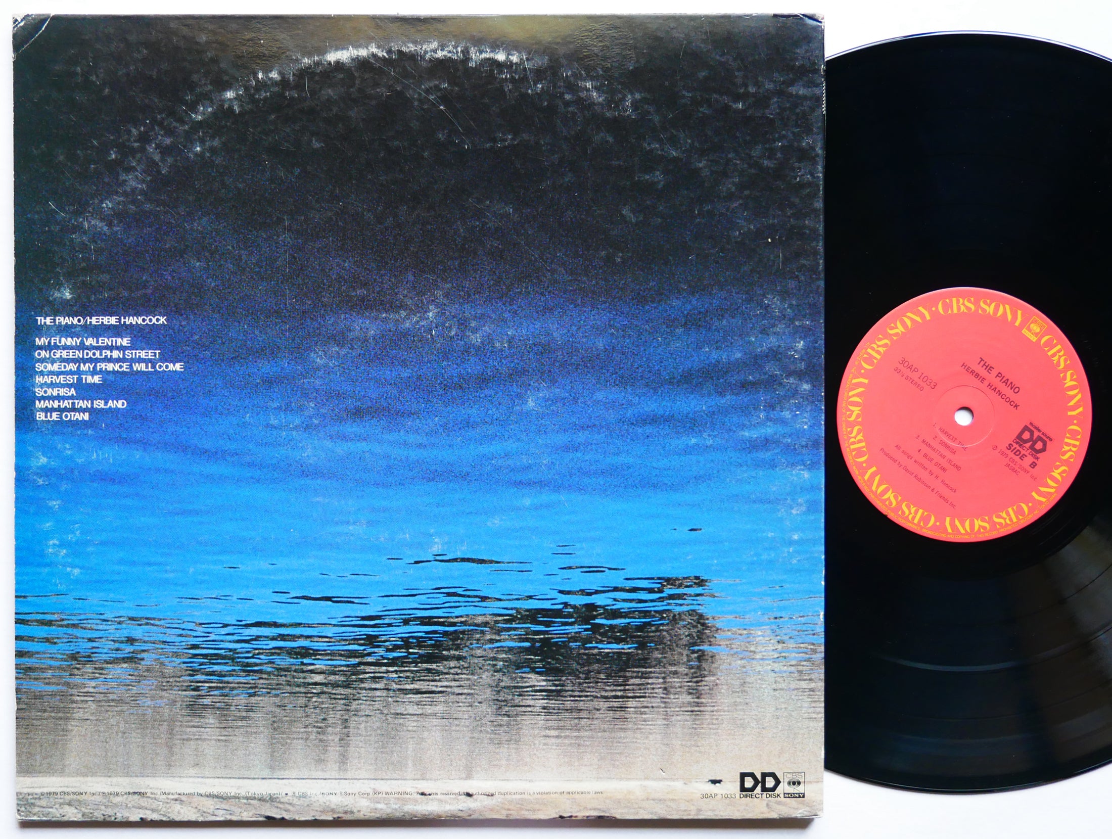 HERBIE HANCOCK The Piano LP CBS/SONY 30AP 1033 JAPAN 1979 Jazz