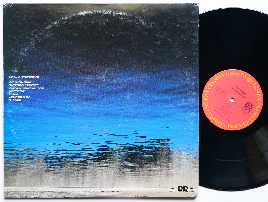 HERBIE HANCOCK The Piano LP CBS/SONY 30AP 1033 JAPAN 1979 Jazz Modal