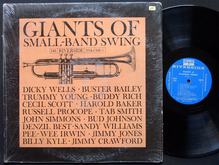 Giants Of Small-Band Swing Volume 1 LP RIVERSIDE RECORDS RLP 143 US 1960 DG MONO