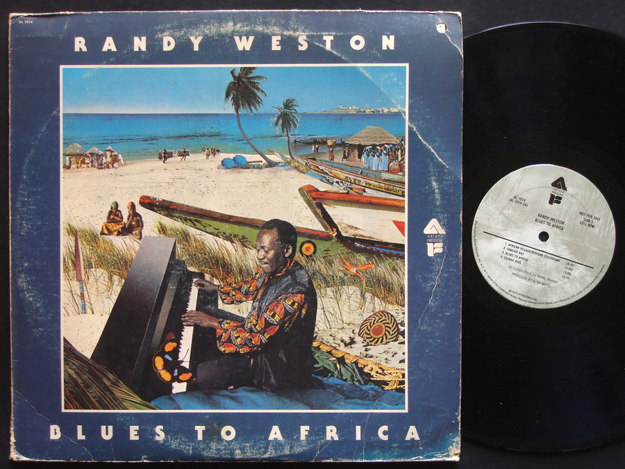 RANDY WESTON Blues To Africa LP ARISTA AL 1014 US 1975 Jazz Modal