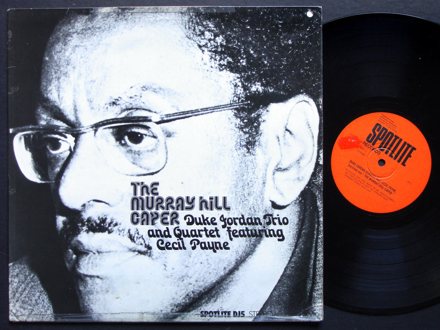 DUKE JORDAN TRIO CECIL PAYNE The Murray Hill Caper LP SPOTLITE DJ5 US 1973 JAZZ