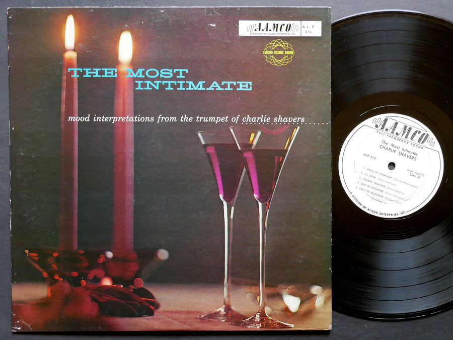 CHARLIE SHAVERS The Most Intimate Mood Interpretations LP AAMCO ALP-310 DG MONO