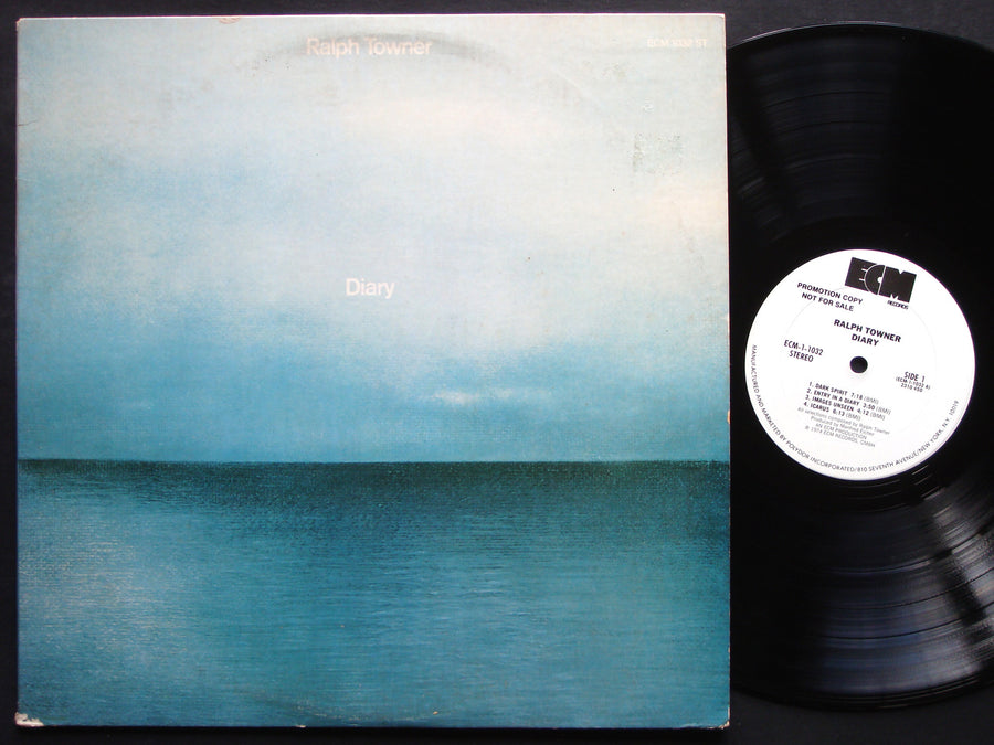 RALPH TOWNER Diary LP ECM RECORDS 1032 ST US 1974 JAZZ PROMO