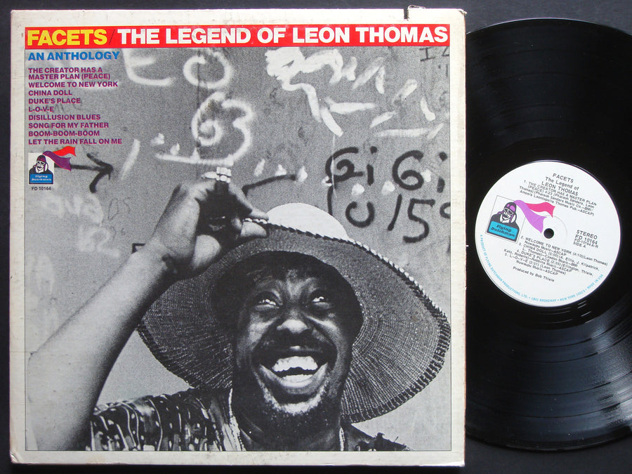 LEON THOMAS  Facets The Legend Of.. LP FLYING DUTCHMAN FD-10164 Pharoah Sanders