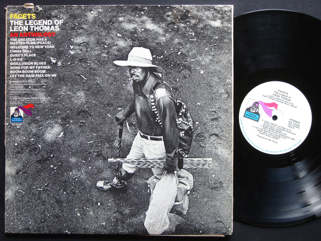 LEON THOMAS  Facets The Legend Of.. LP FLYING DUTCHMAN FD-10164 Pharoah Sanders