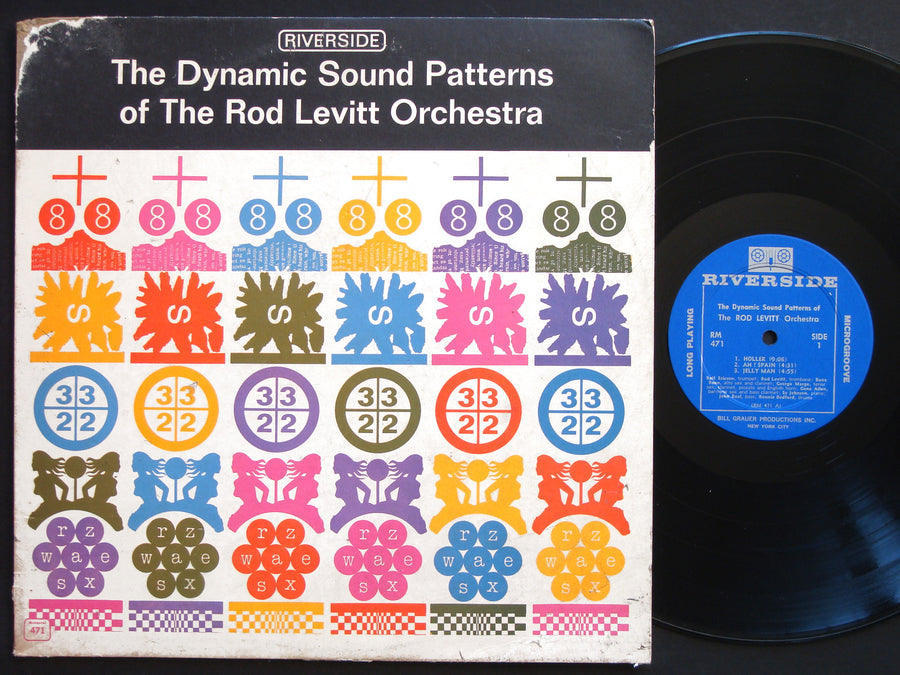 ROD LEVITT ORCHESTRA Dynamic Sound Patterns LP RIVERSIDE RM 471 US 1964 DG MONO
