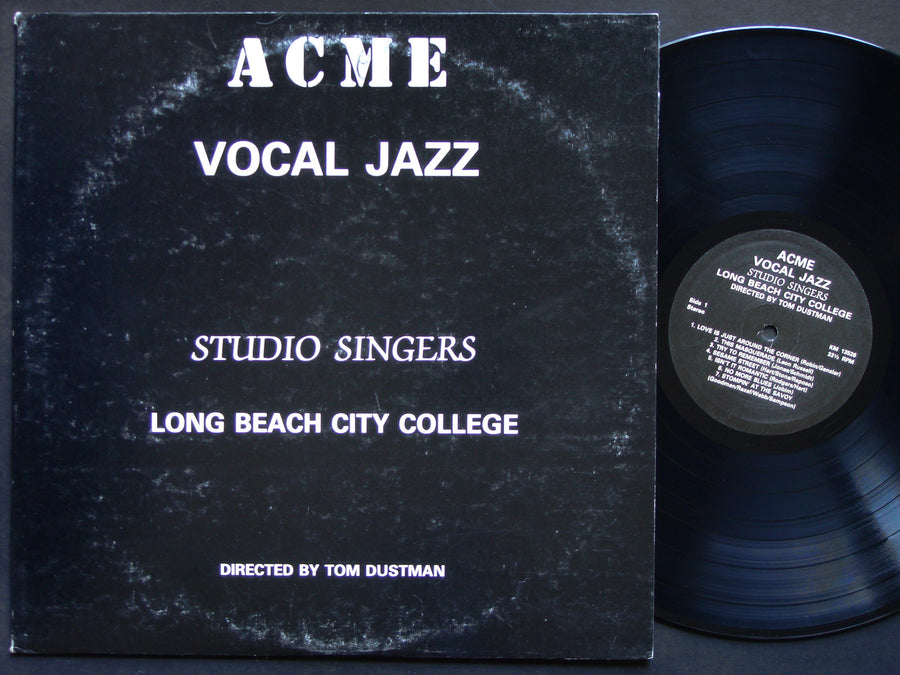 ACME VOCAL JAZZ STUDIO SINGERS LONG BEACH CITY COLLEGE KM13526 Private Press