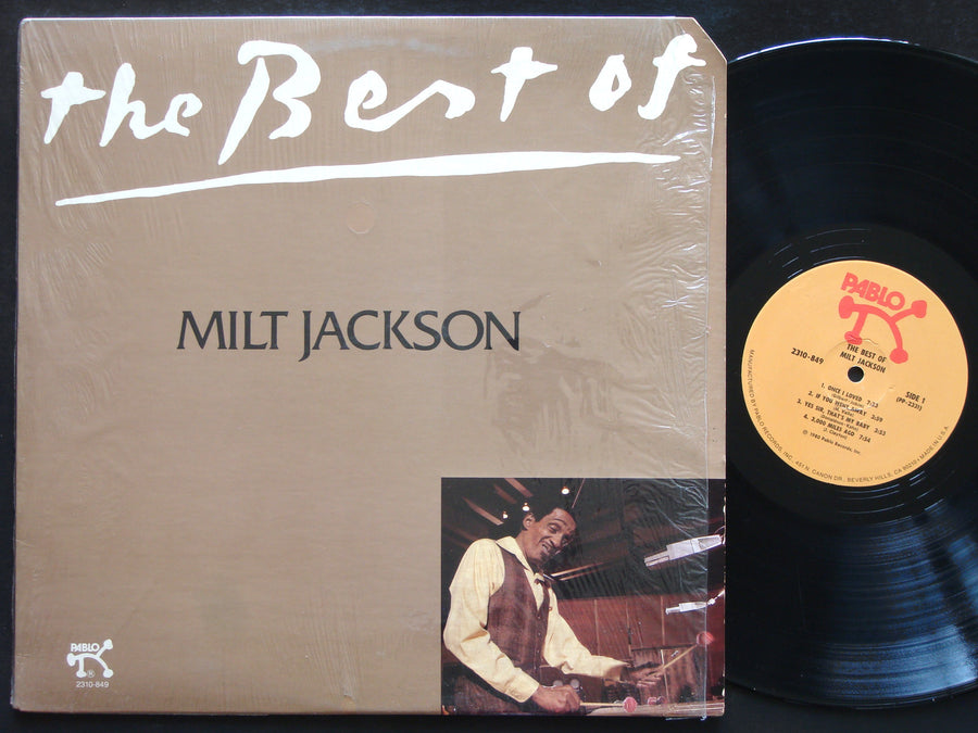 MILT JACKSON The Best Of.. LP PABLO 2310-849 US 1980 Tommy Flanagan Cedar Walton