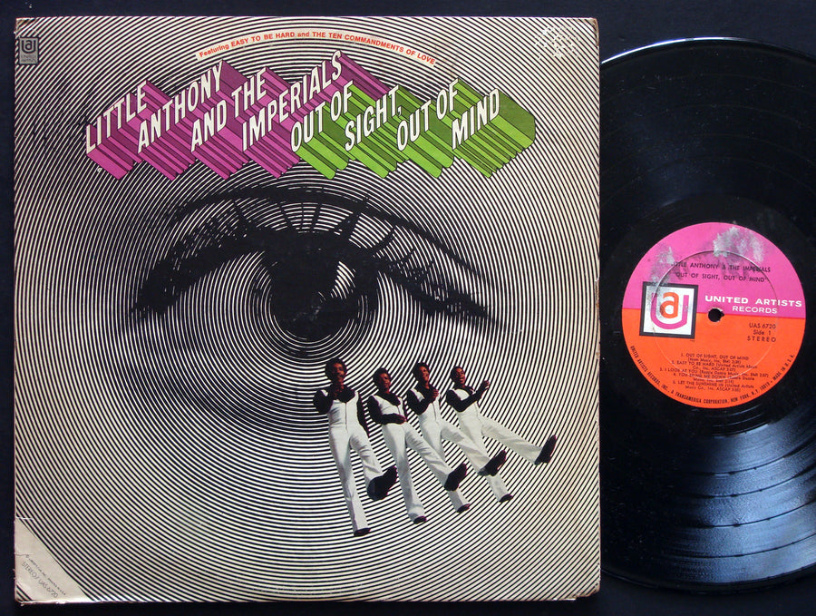 LITTLE ANTHONY And The Imperials Out Of Sight.. LP UNITED ARTISTS UAS 6720 SOUL