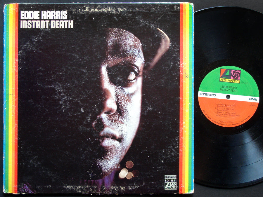 EDDIE HARRIS Instant Death LP ATLANTIC SD 1611 US '72 Richard Abrams Billy James
