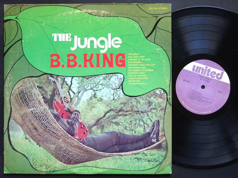 B.B. KING The Jungle LP UNITED US 7742 US 1970 BLUES
