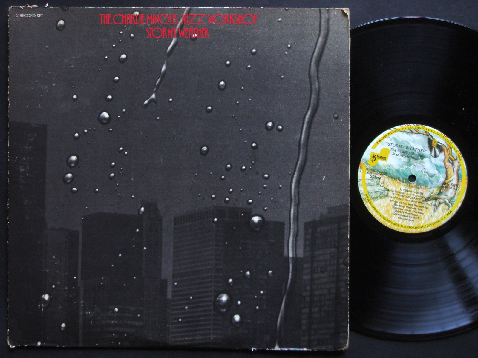 CHARLIE MINGUS Jazz Workshop Stormy Weather LP BARNABY Eric Dolphy Booker Ervin