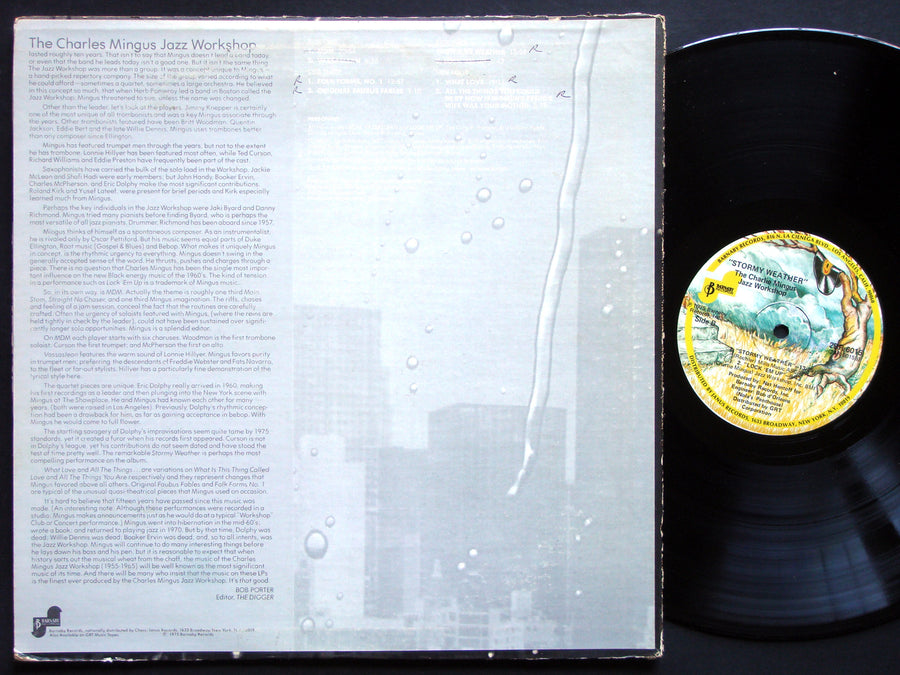CHARLIE MINGUS Jazz Workshop Stormy Weather LP BARNABY Eric Dolphy Booker Ervin