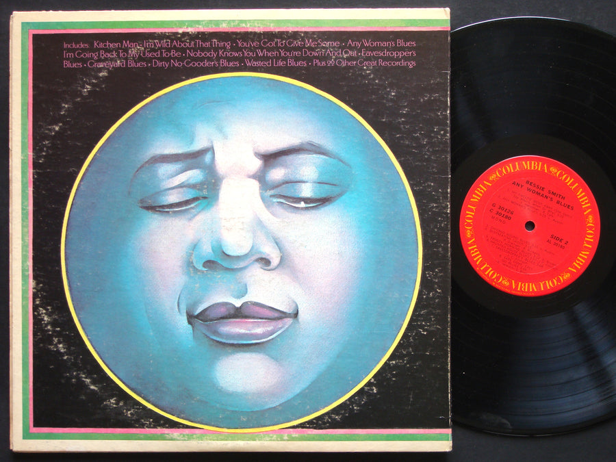 BESSIE SMITH Any Woman's Blues 2 x LP COLUMBIA G 30126 US 1973 JAZZ BLUES CLEAN