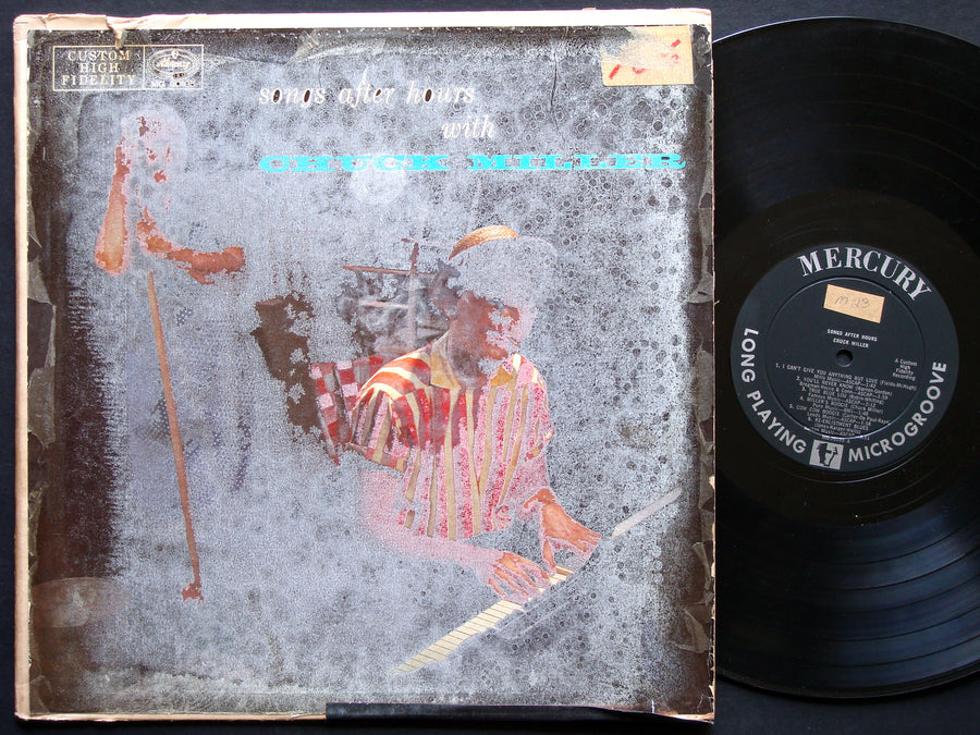 CHUCK MILLER Songs After Hours LP MERCURY MG 20195 US 1956 DG MONO