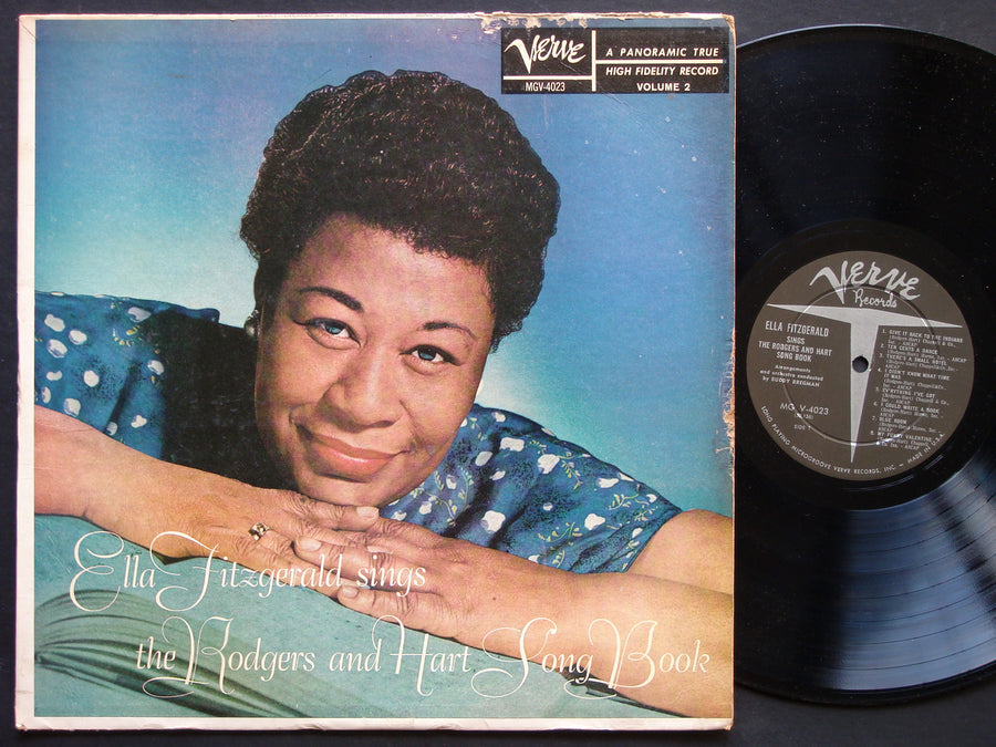 ELLA FITZGERALD Sings The Rodgers And Hart Songbook Vol.2 LP VERVE MGV 4023 MONO