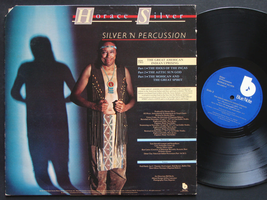 HORACE SILVER Silver 'n' Percussion LP BLUE NOTE BN-LA 853-H US 1978 JAZZ RVG