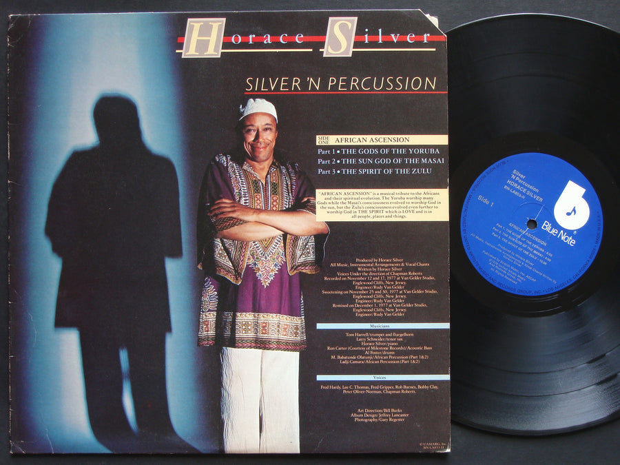 HORACE SILVER Silver 'n' Percussion LP BLUE NOTE BN-LA 853-H US 1978 JAZZ RVG