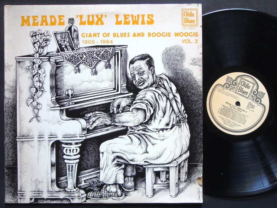 MEADE LUX LEWIS Giant Of Blues And Boogie Woogie Vol. 2 LP OLDIE BLUES OL 2820