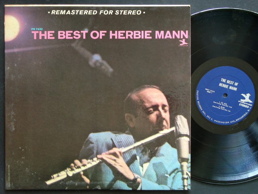 HERBIE MANN The Best Of Herbie Mann LP PRESTIGE PR 7432 US 1965 JAZZ STEREO