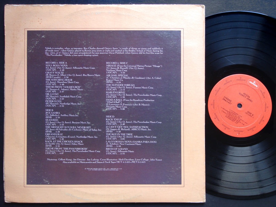 QUINCY JONES Ndeda 2 x LP MERCURY SRM 2623 US 1972 JAZZ BOSSA NOVA