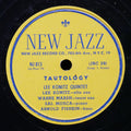 LEE KONITZ QUINTET Tautology / Sound-Lee 78 NEW JAZZ NJ 813 US 1949 Warne Marsh