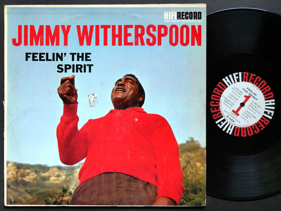 JIMMY WITHERSPOON Feelin' The Spirit LP HIFI R 422 US 1959 DG MONO David Axelrod