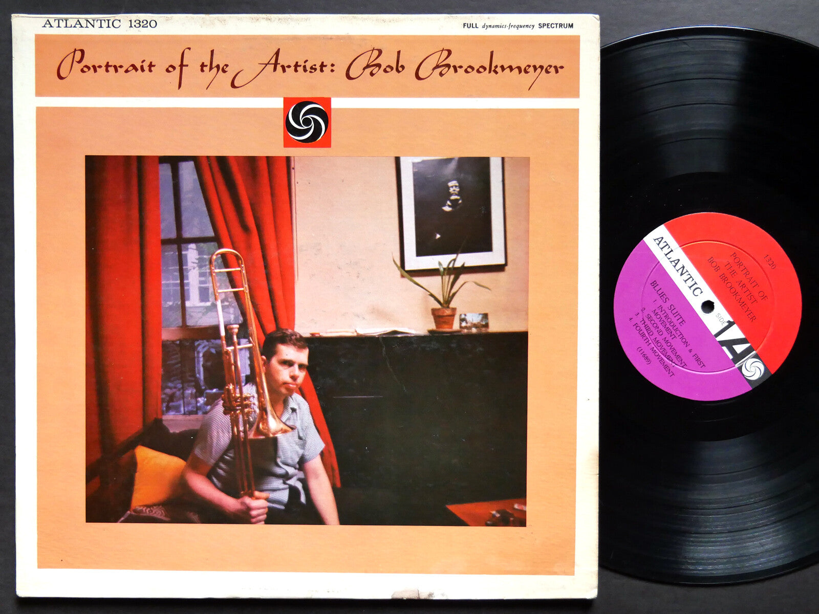 BOB BROOKMEYER Portrait Of The Artist LP ATLANTIC 1320 US 1960 JAZZ MONO Al Cohn