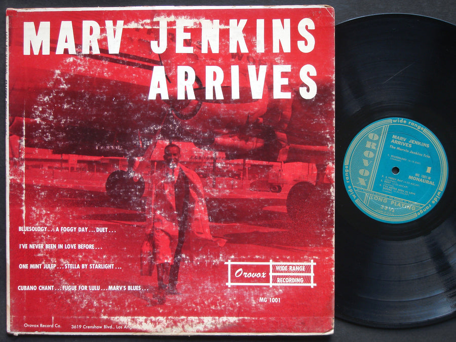 MARV JENKINS Marv Jenkins Arrives LP OROVOX MG 1001 Orig US 1961 JAZZ MONO
