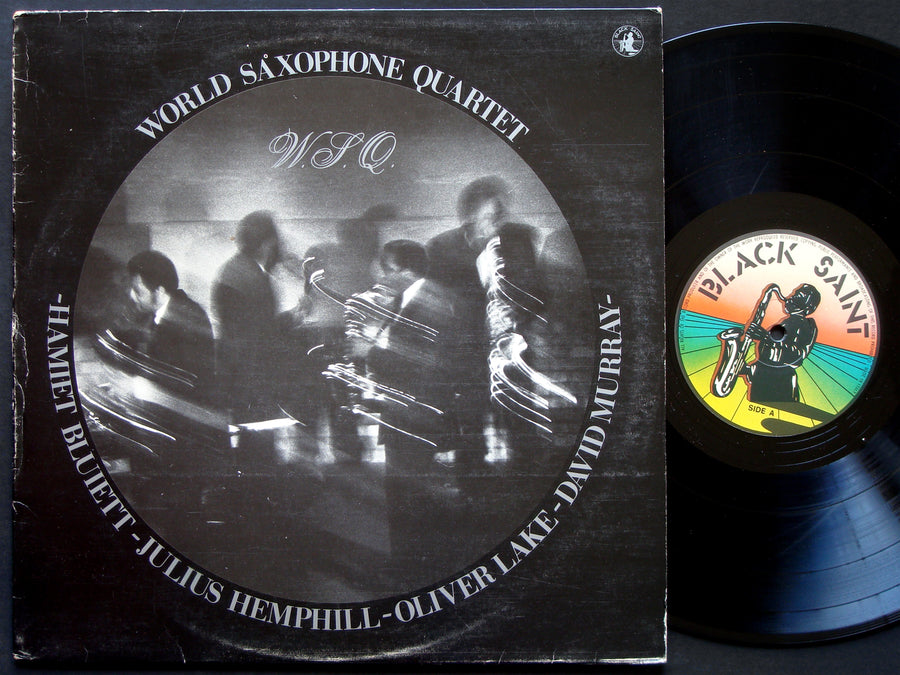 WORLD SAXOPHONE QUARTET W.S.Q. LP BLACK SAINT BSR 0046 ITALY 1981 JAZZ