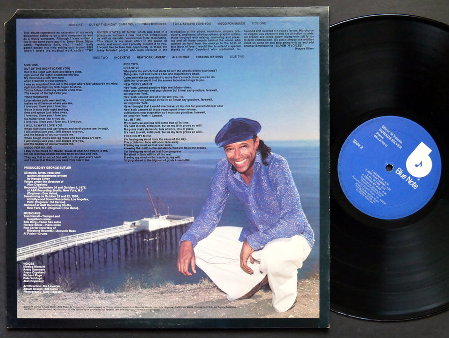 HORACE SILVER Silver 'N Voices LP BLUE NOTE BN-LA708-G US 1977 Ron Carter CLEAN