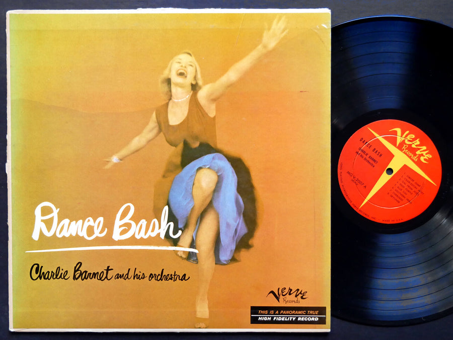 CHARLIE BARNET And His Orchestra Dance Bash LP VERVE MG V-2007 US 1956 DG MONO