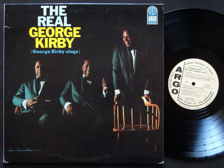 GEORGE KIRBY The Real George Kirby LP ARGO RECORDS DJLP4045 US '65 DG MONO PROMO