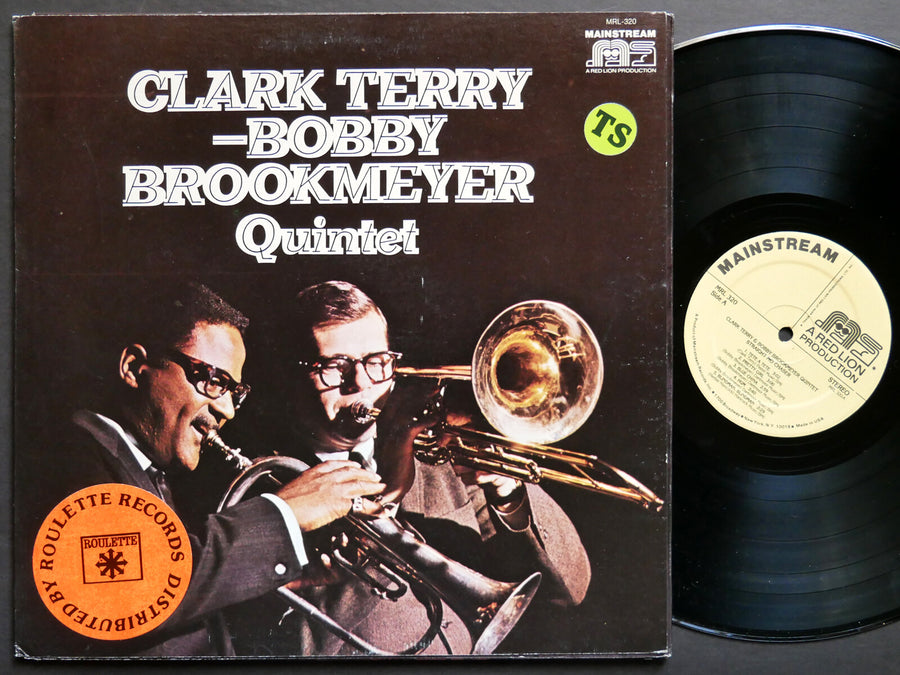 CLARK TERRY BOBBY BROOKMEYER Quintet Straight No Chaser LP MAINSTREAM MRL-320