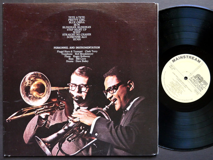 CLARK TERRY BOBBY BROOKMEYER Quintet Straight No Chaser LP MAINSTREAM MRL-320