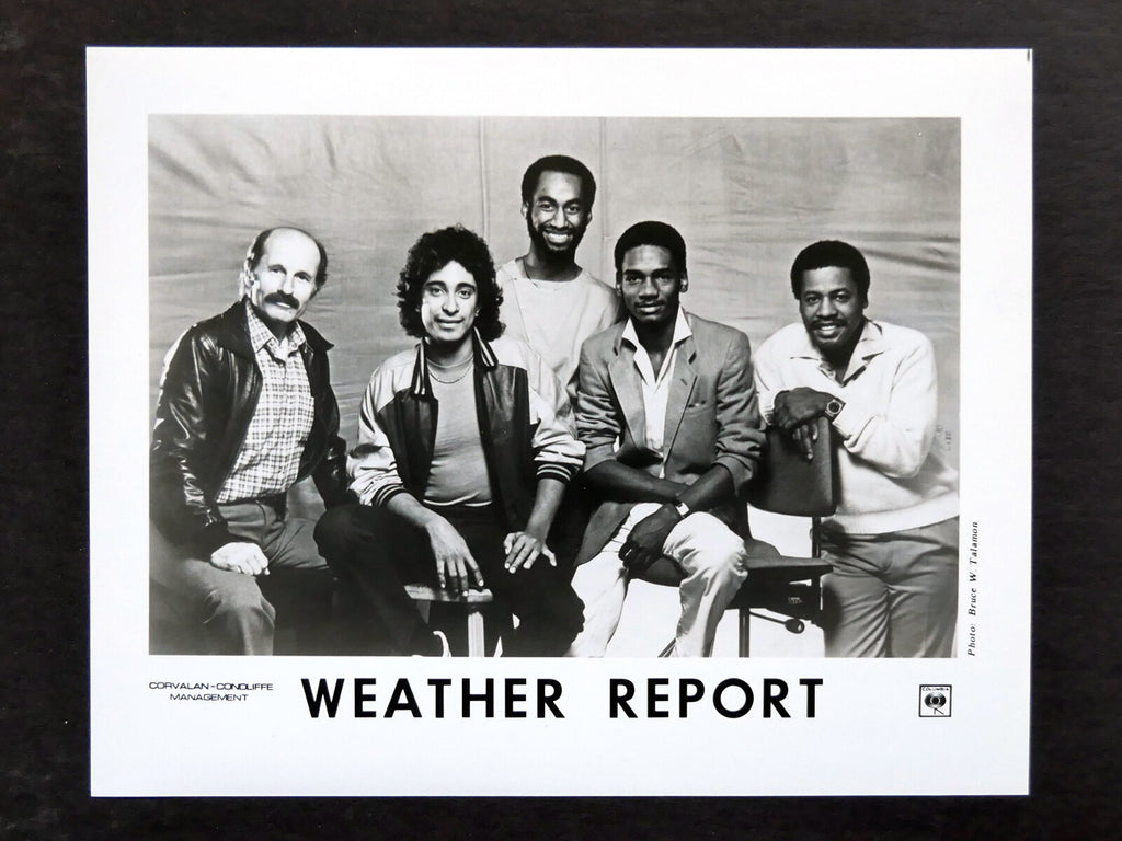 WEATHER REPORT Procession LP COLUMBIA FC 38427 US '83 Wayne Shorter PROMO PHOTOS
