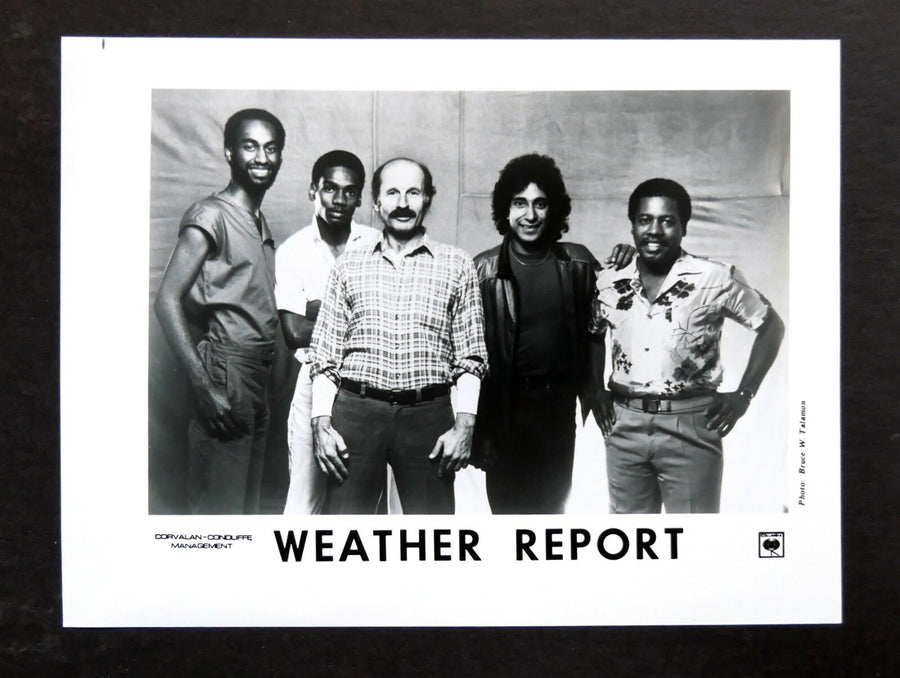 WEATHER REPORT Procession LP COLUMBIA FC 38427 US '83 Wayne Shorter PROMO PHOTOS