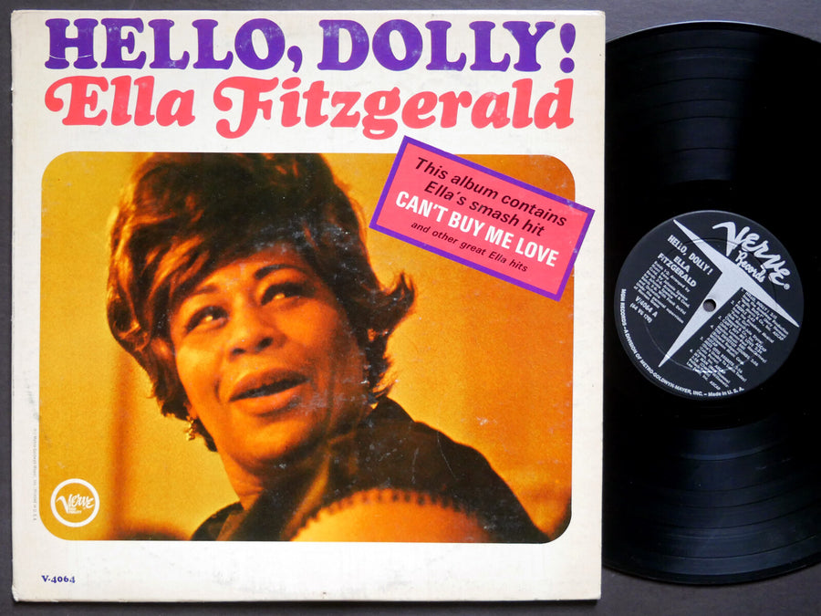 ELLA FITZGERALD Hello, Dolly! LP VERVE RECORDS V-4064 US 1964 DG MONO VOCAL JAZZ