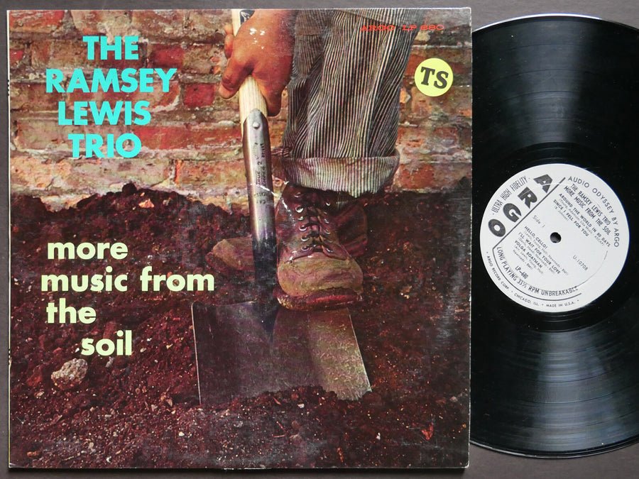 RAMSEY LEWIS TRIO More Music From The Soil LP ARGO LP 680 US 1961 DG MONO JAZZ